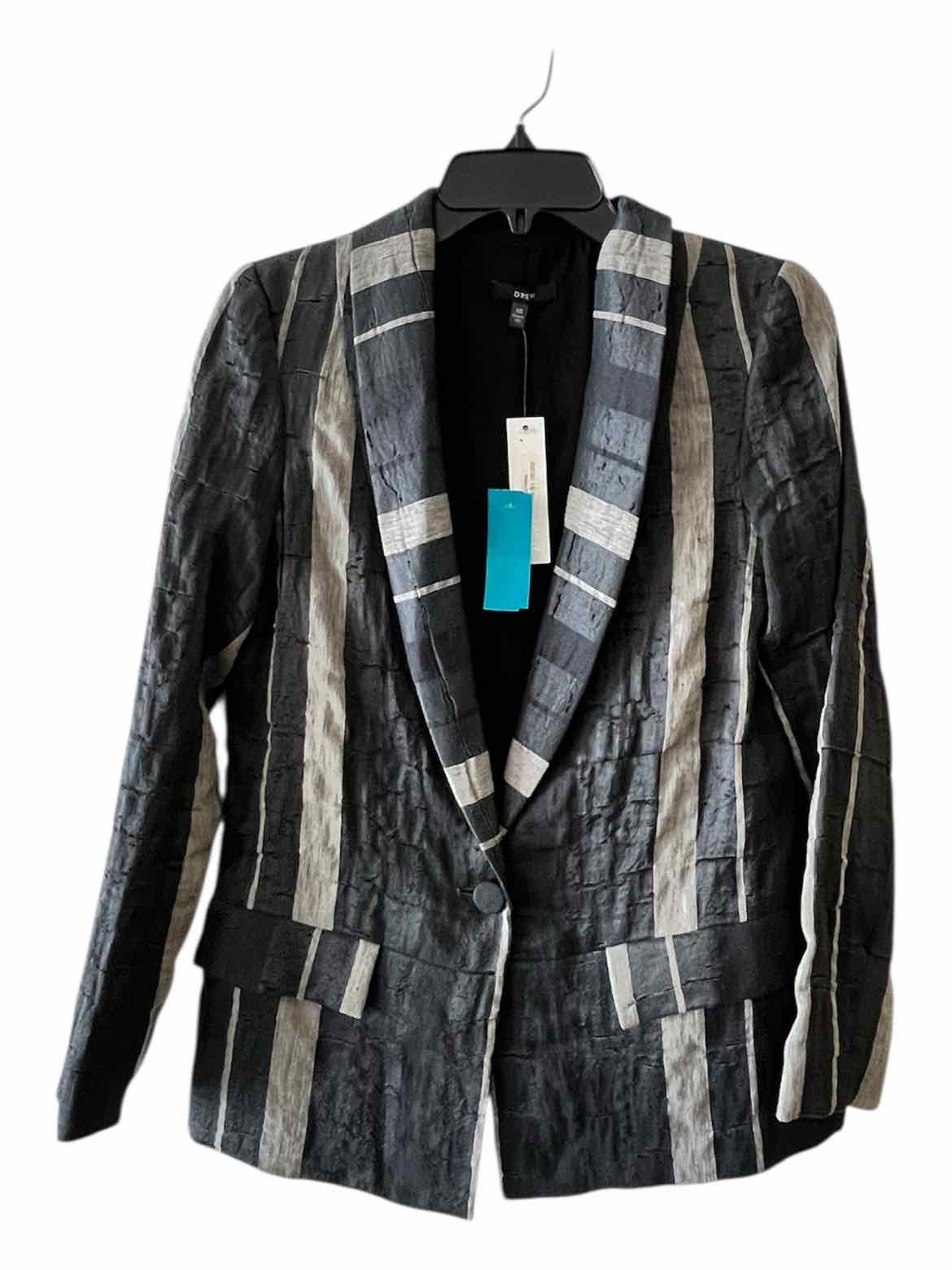 Drew Navy and White Size XS Blazer