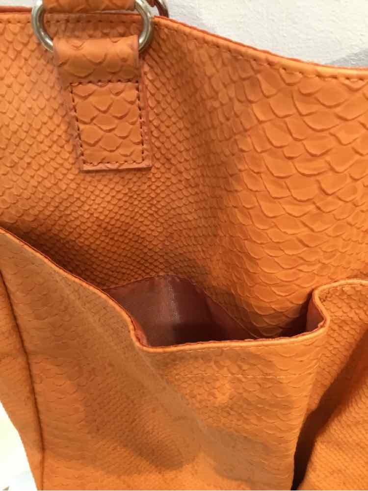 Neiman Marcus Orange Handbag