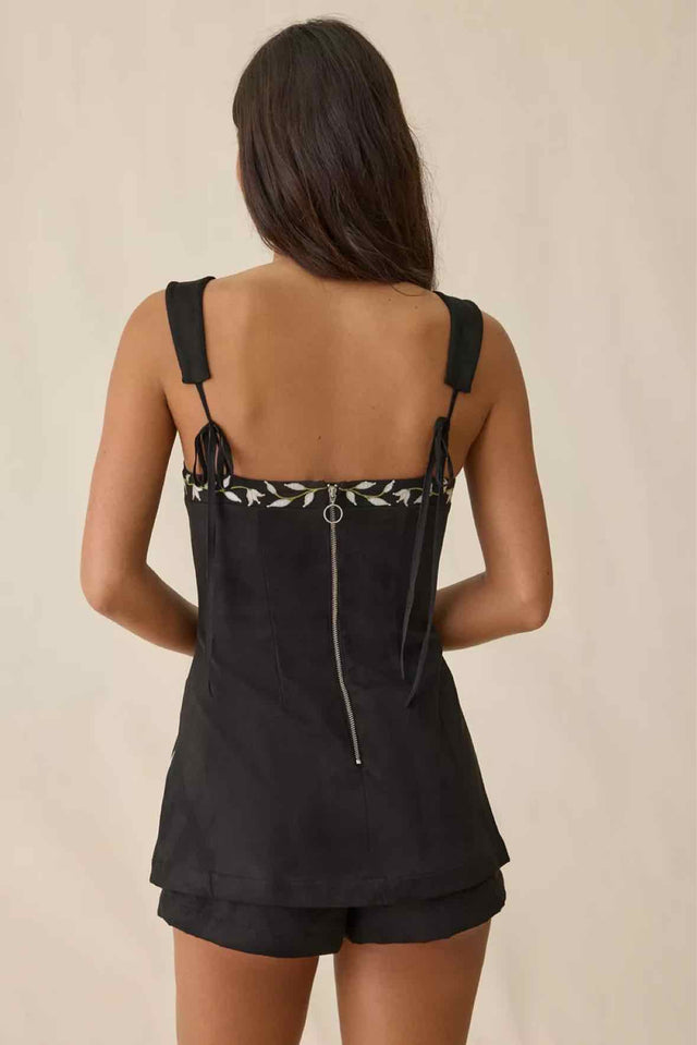 For Love and Lemons Black Size XXS Romper