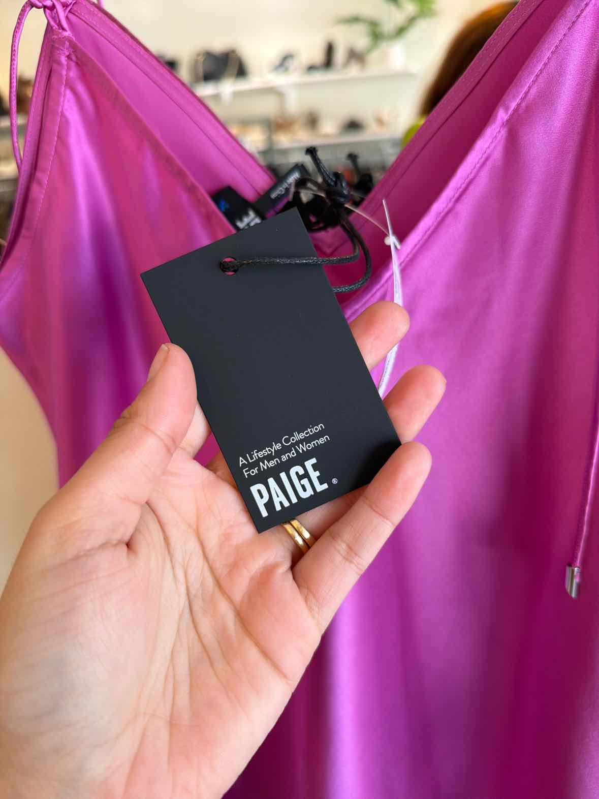 Paige Magenta Size S Shirt