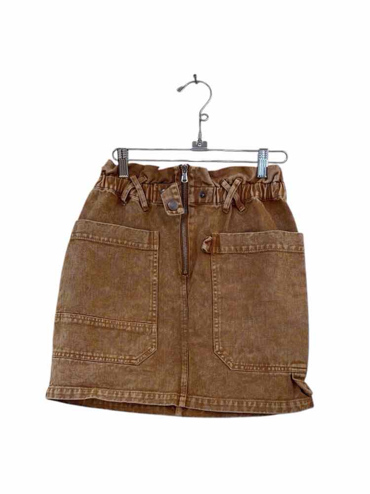sea orange & beige Size 0 Skirt