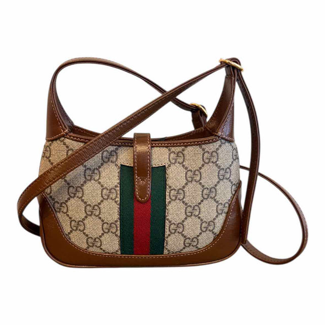 Gucci Brown and Tan Handbag