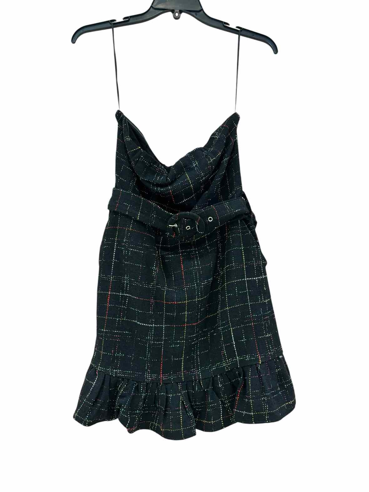 day + moon Black Multi Size S Dress