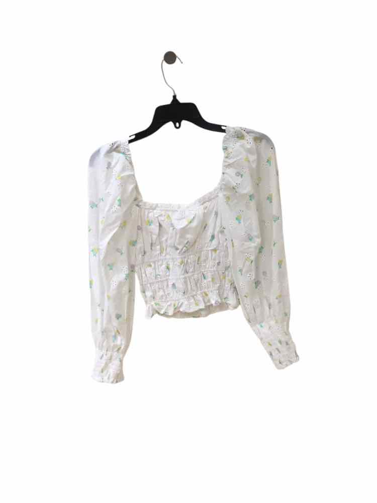 For Love and Lemons White Multi Size XS Blouse