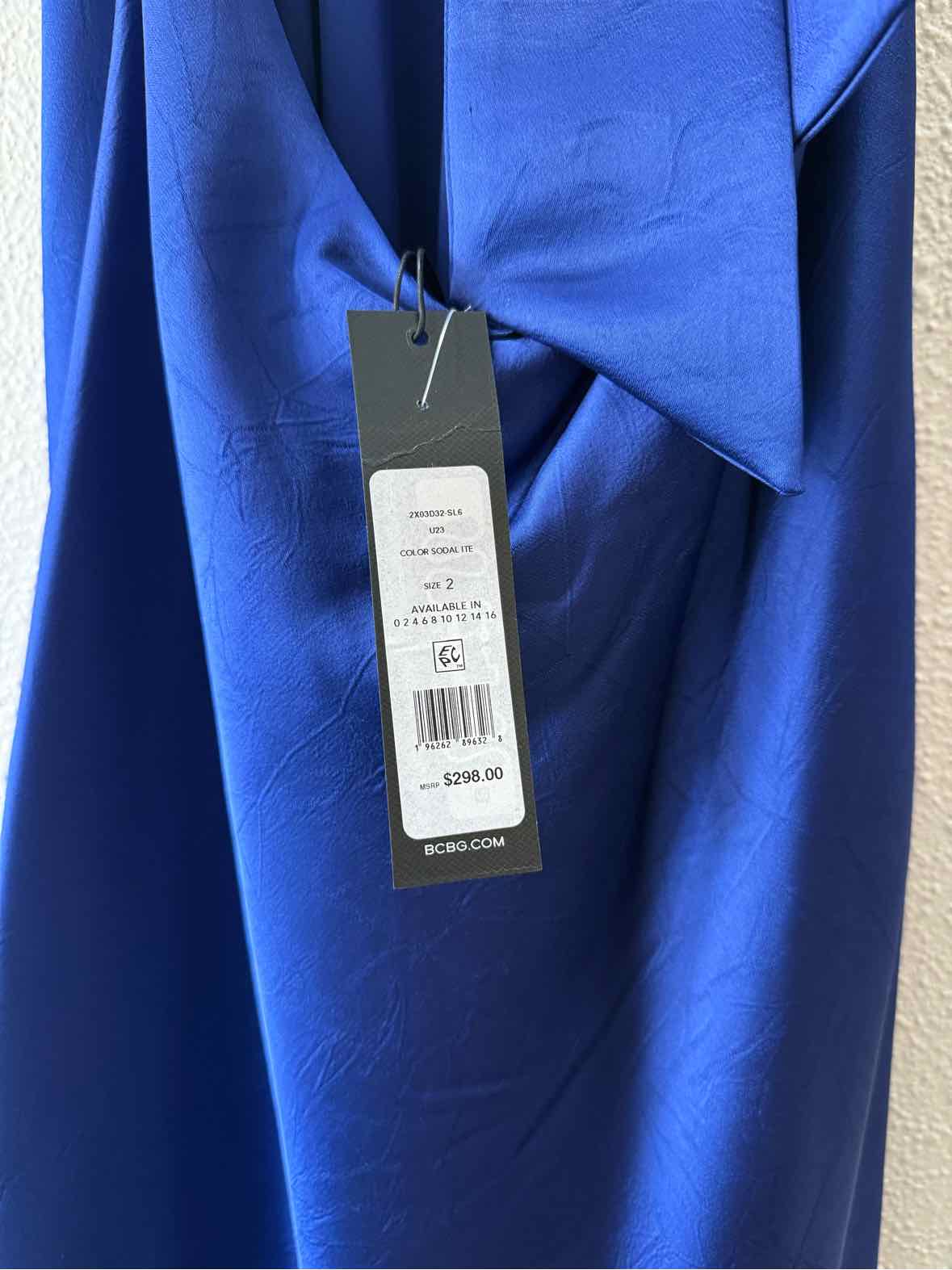 BCBGMax Azria Blue Size 2 Dress