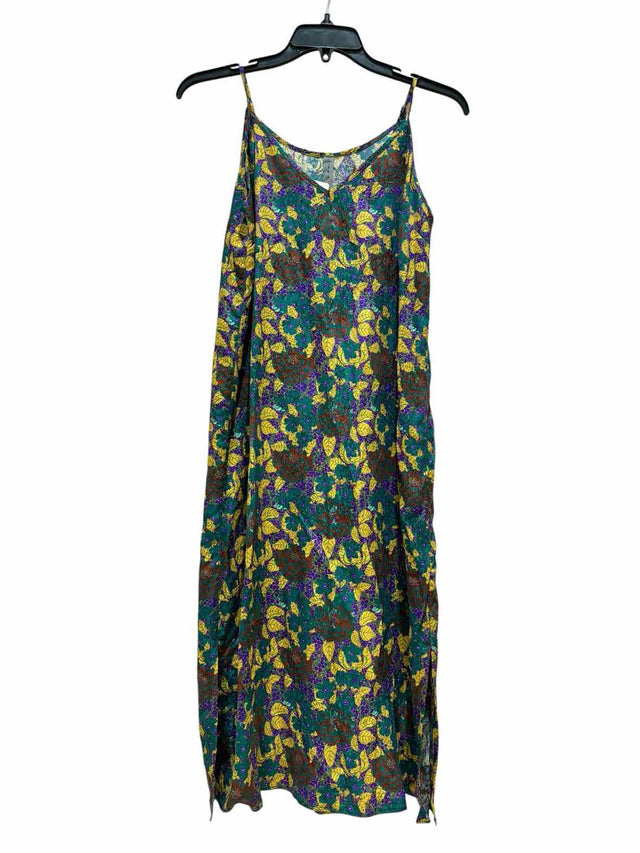 Raquel Allegra Green multi Size 0 Dress
