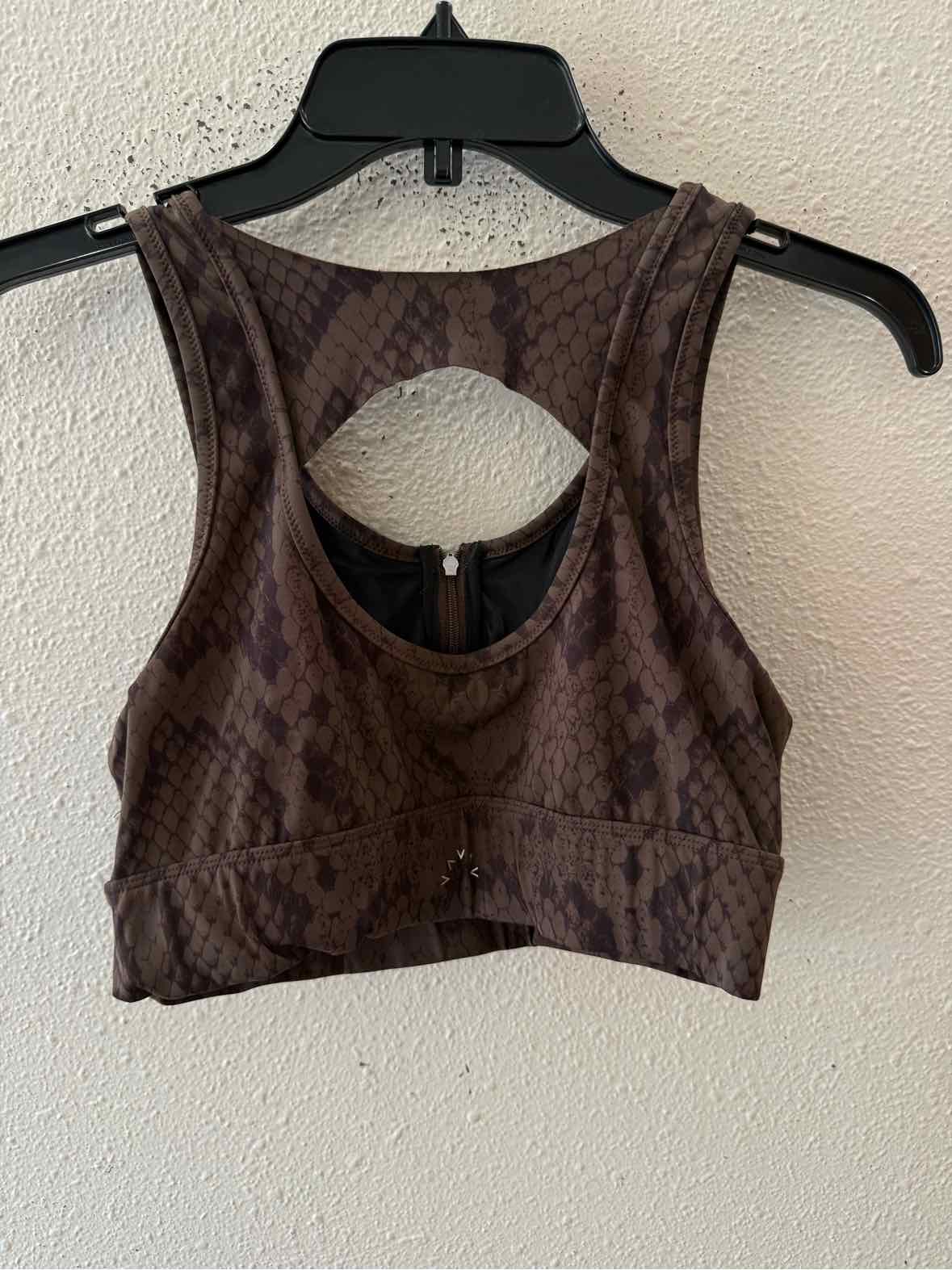 Varley Brown Size M Sports Bra
