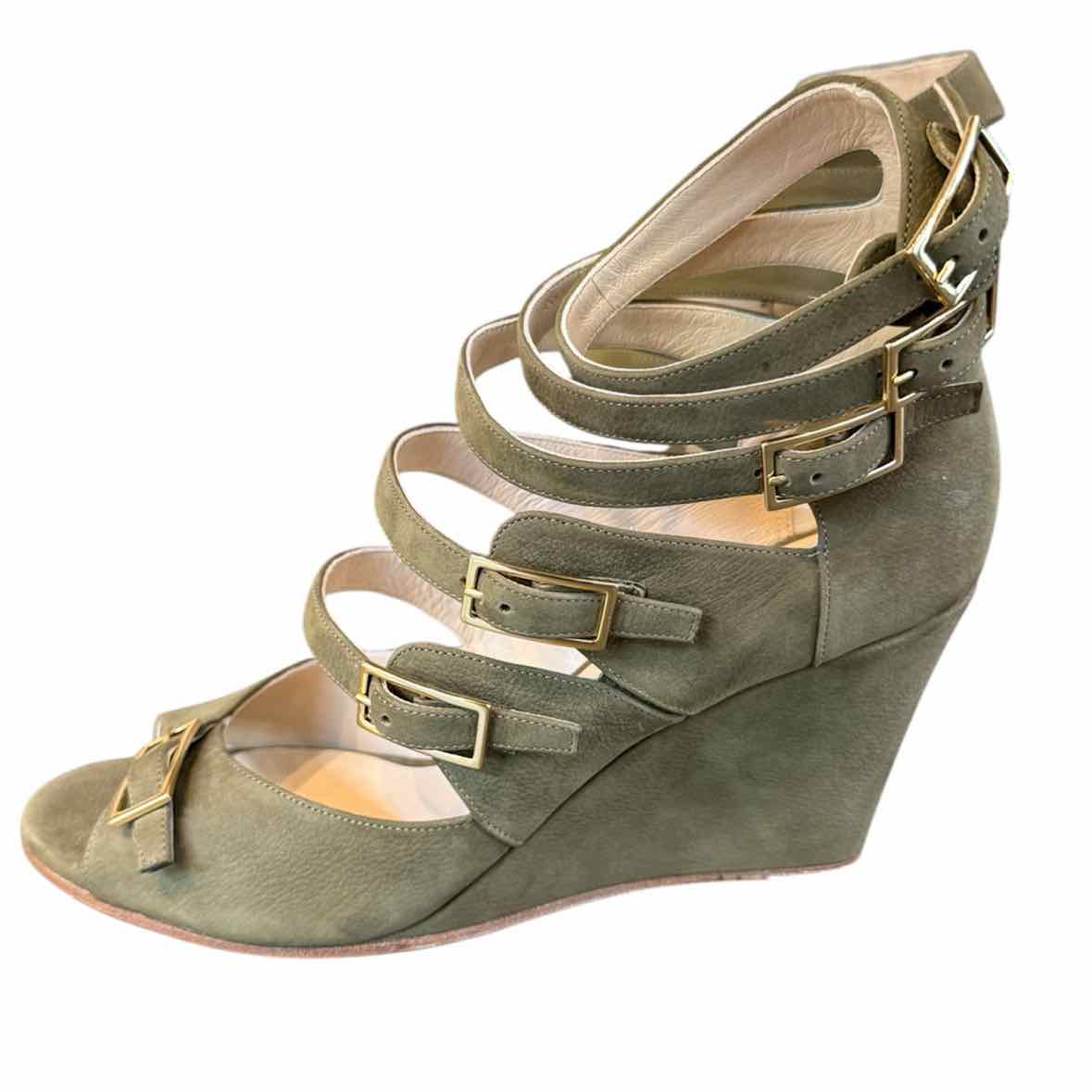 Chloe Olive Size 40.5 Shoes