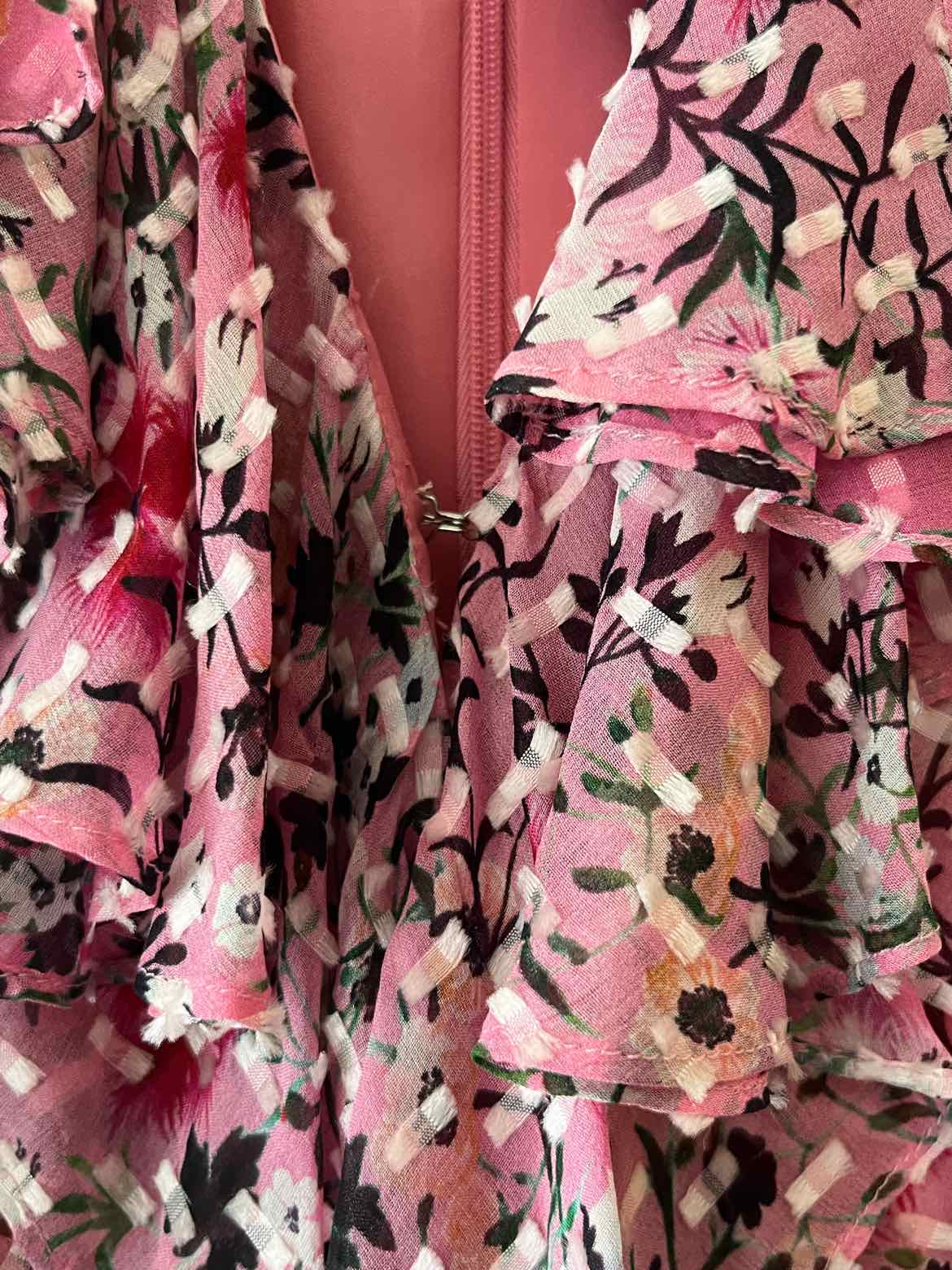 Saloni Pink Size 2 Dress