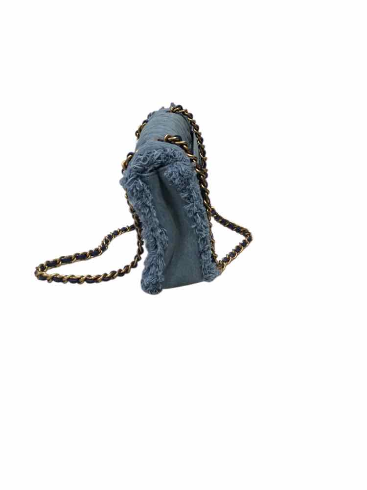 Karl Lagerfeld Clutch Blue Handbag