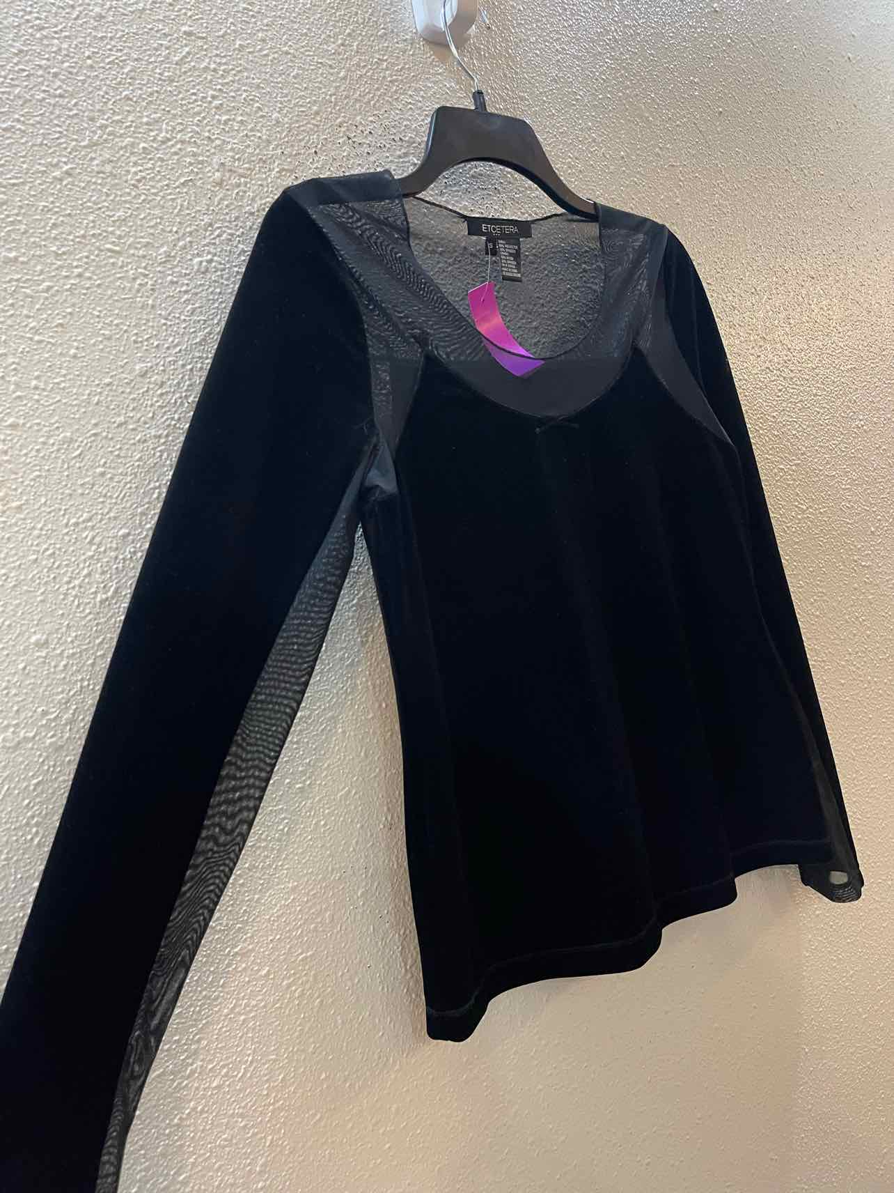 Etcetera Black Size S Shirt