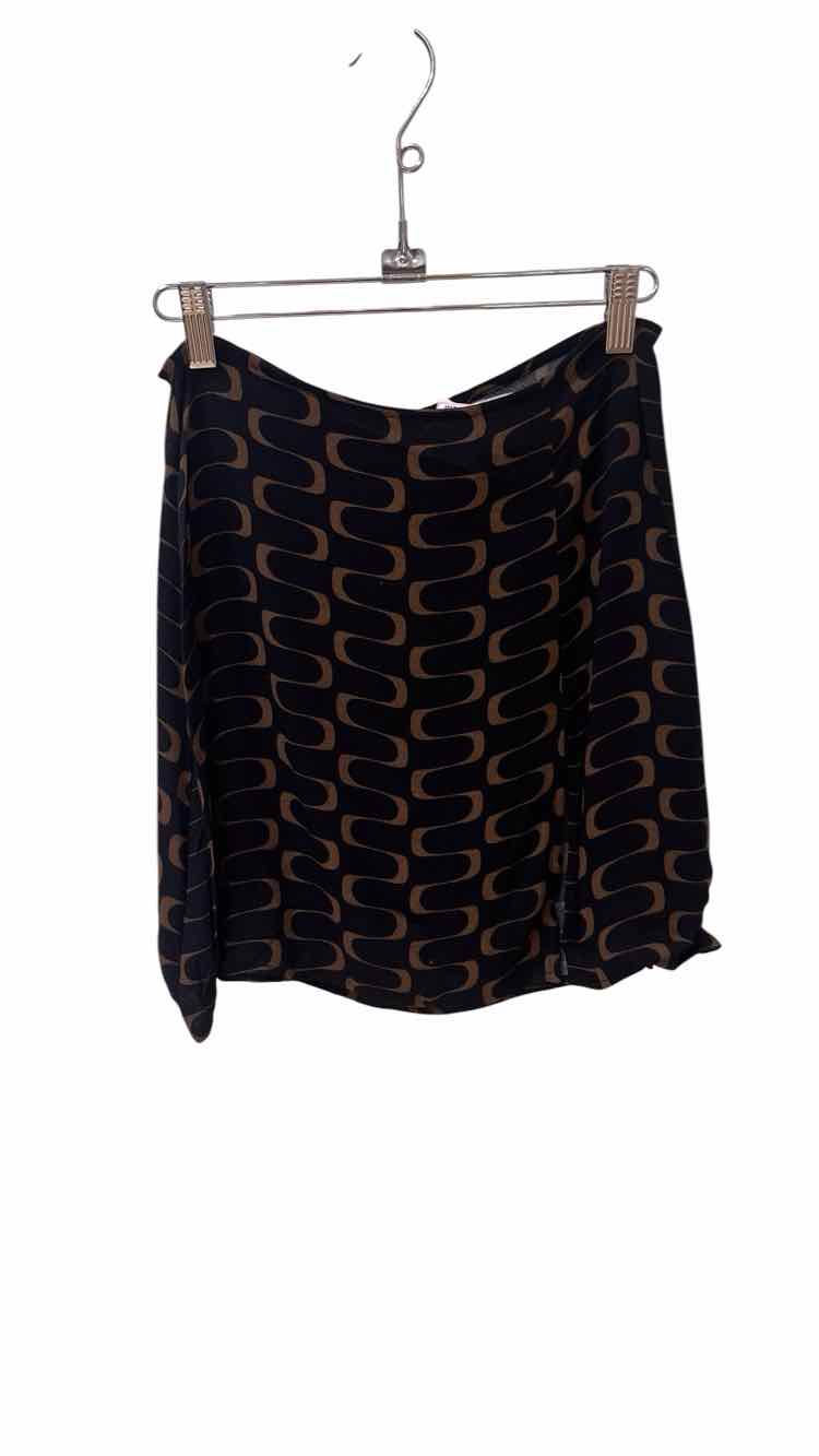 Reformation black and brown Size 6 Skirt