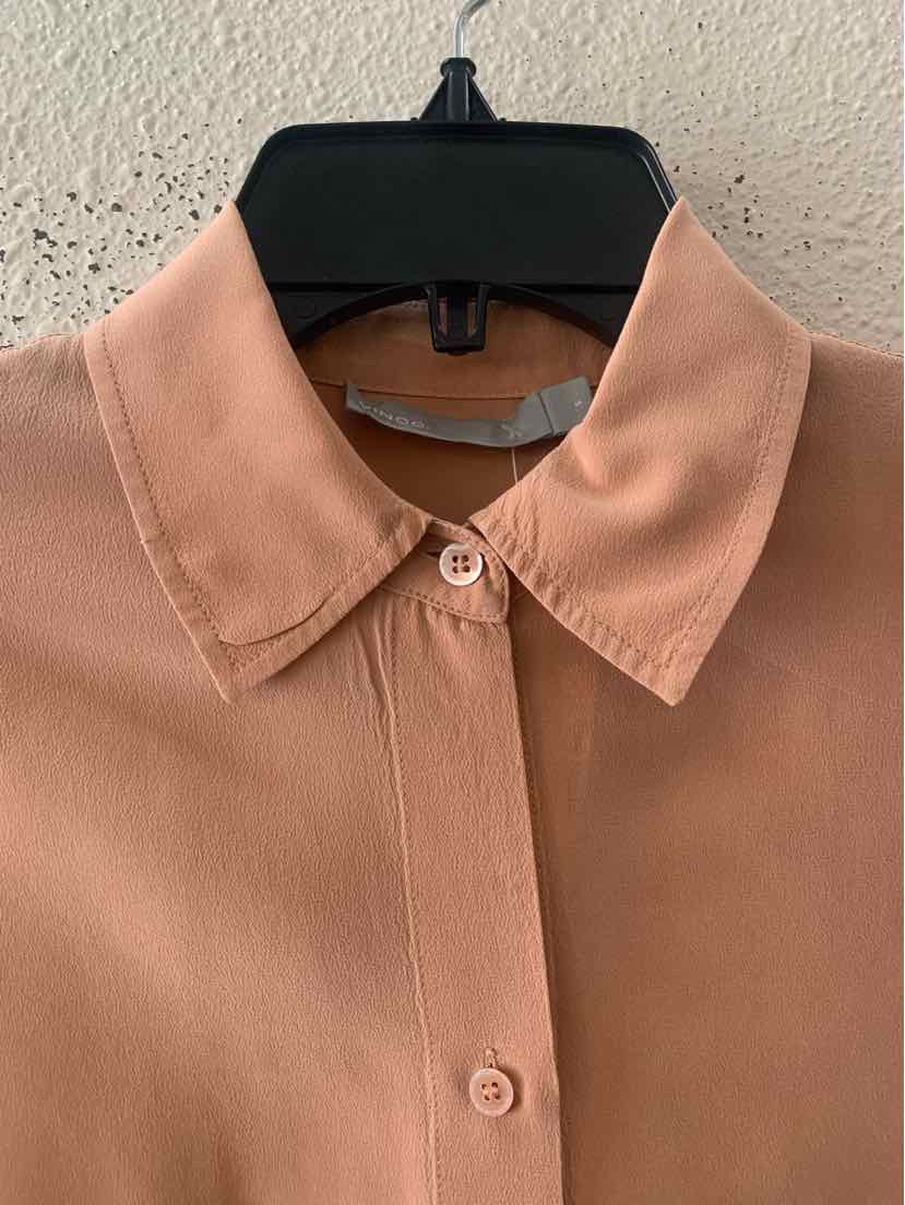 Vince Peach Size S Blouse