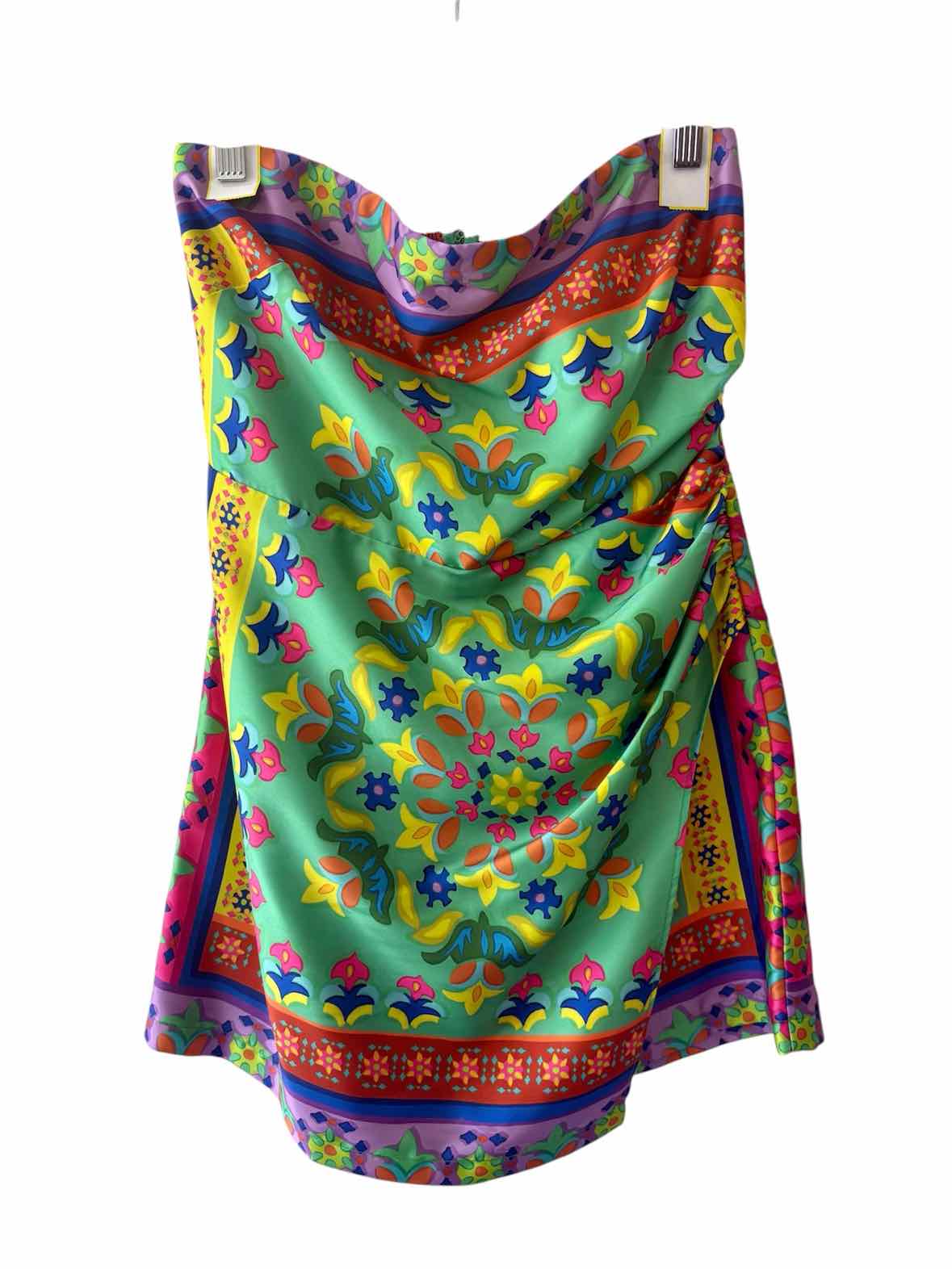 Lavender Brown Green multi Size M Romper