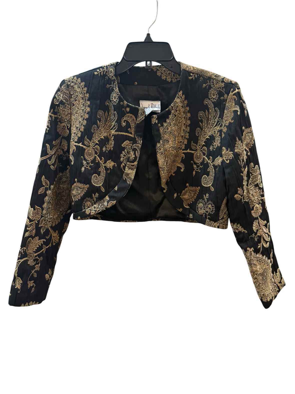 Joseph Ribkaff Black and tan Size 4 Jacket