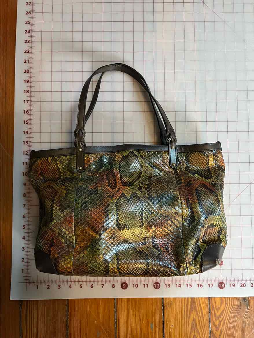 Gucci green and brown Handbag