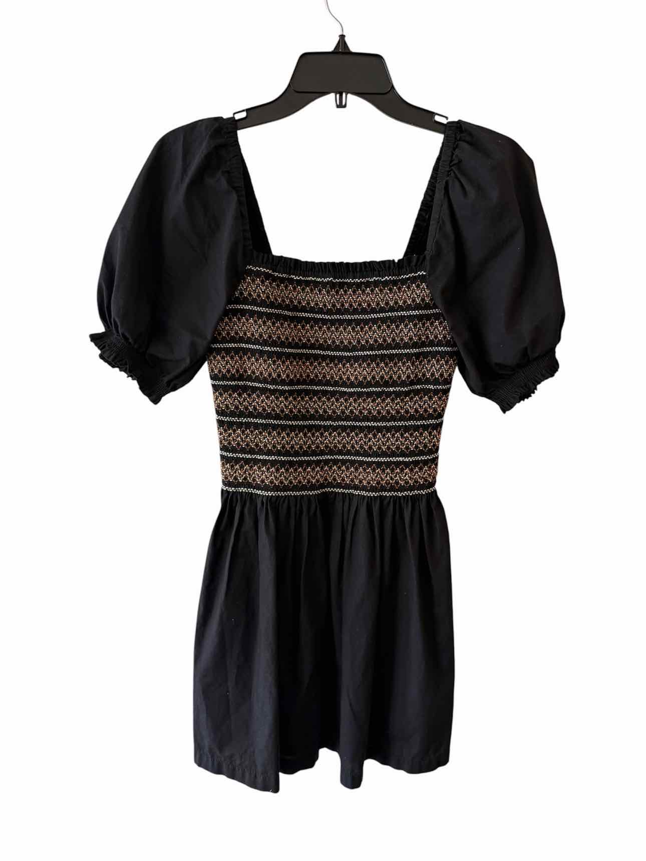 Madewell Black Multi Size S Dress