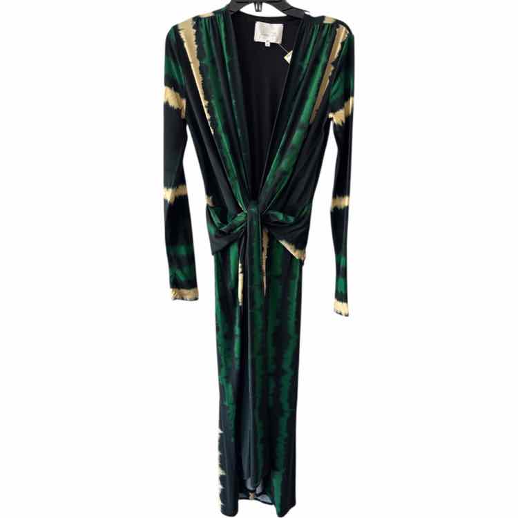 Joanna Ortiz Black Multi Size 4 Dress