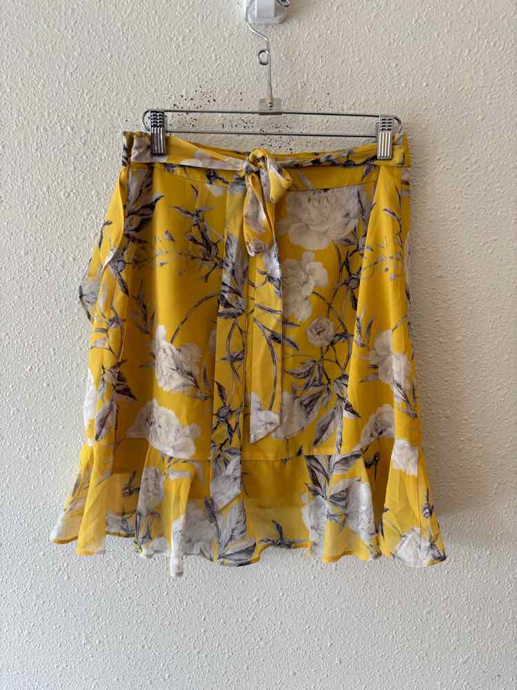 Lucy Paris Yellow Multi Size S Skirt