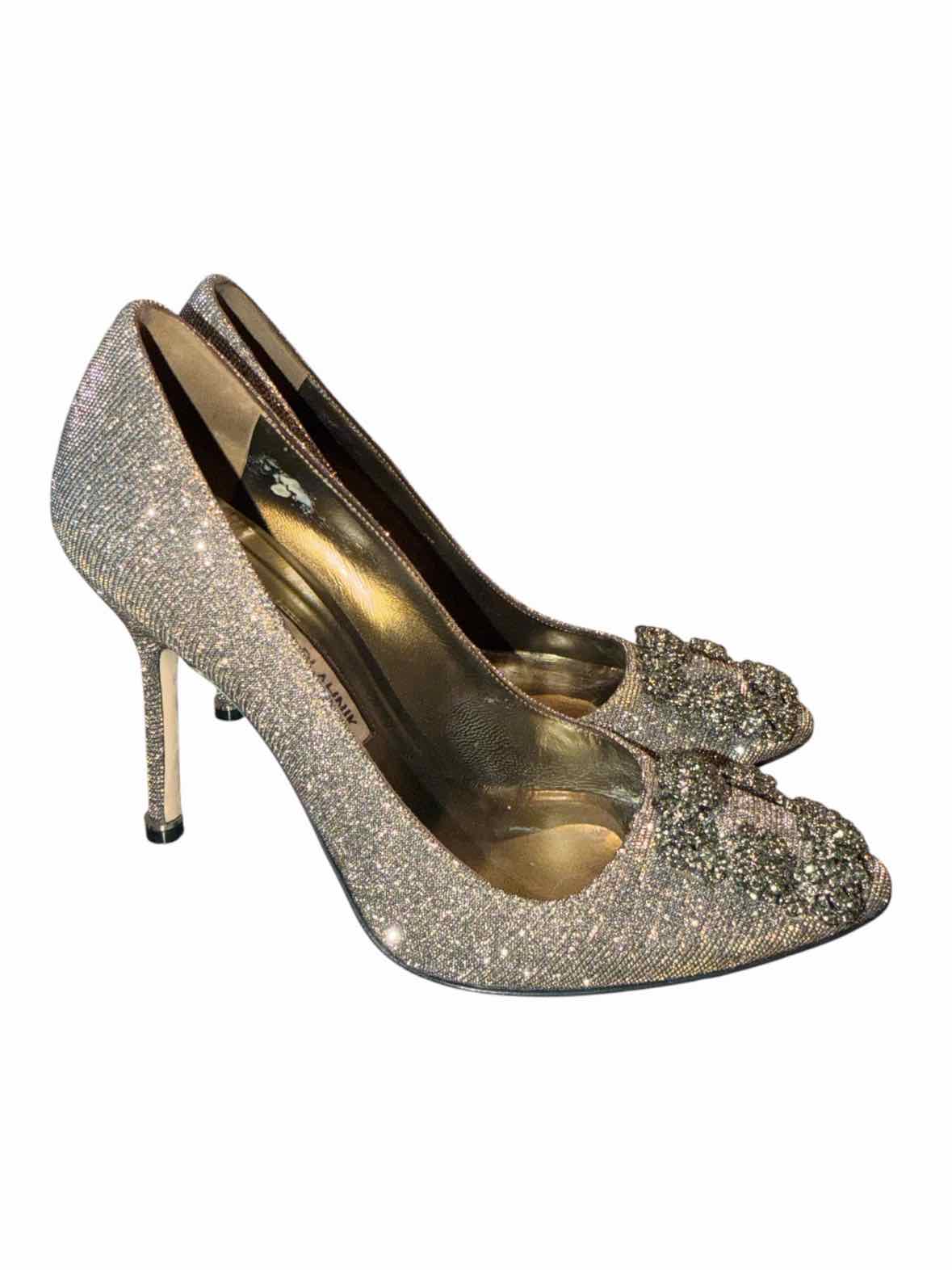 Manolo Blahnik Dark grey Size 36 Shoes