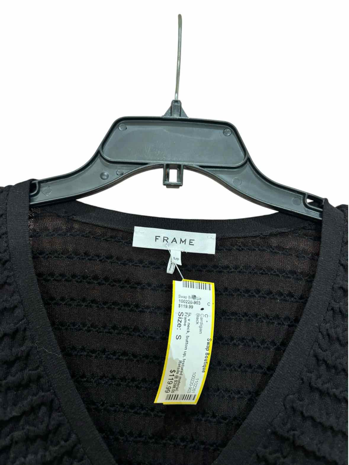 Frame Black Size S Cardigan