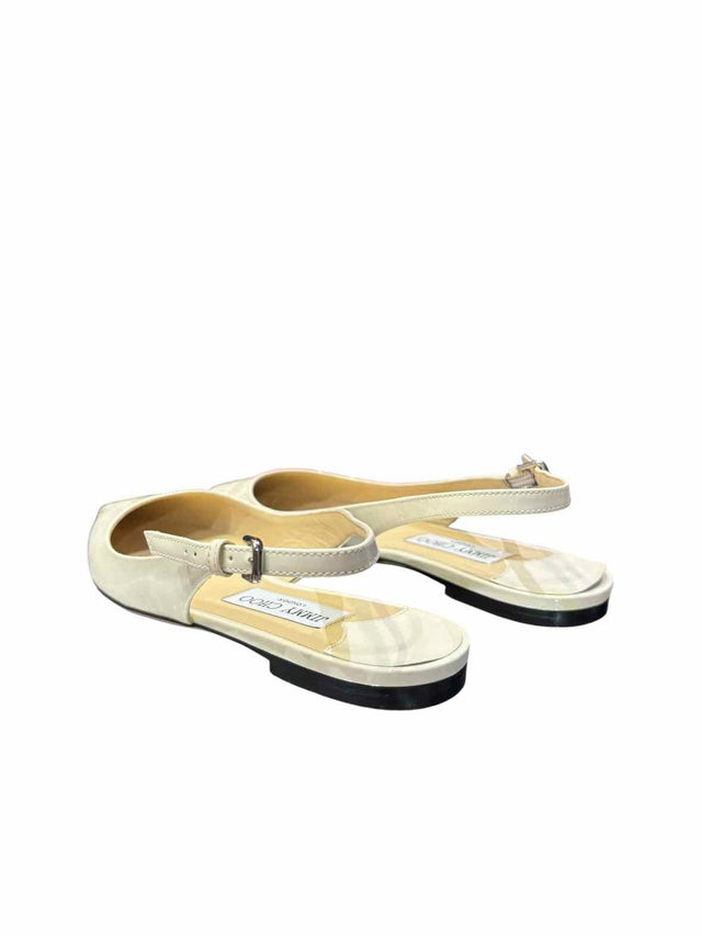 Jimmy Choo Cream Size 37 Shoes