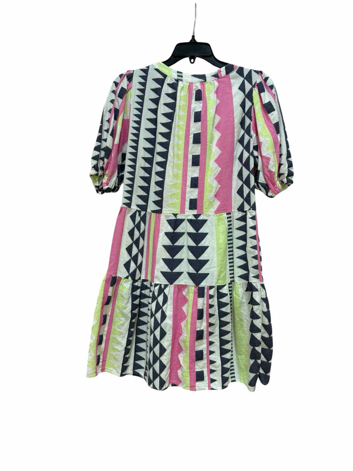 Velvet White Multi Size S Dress