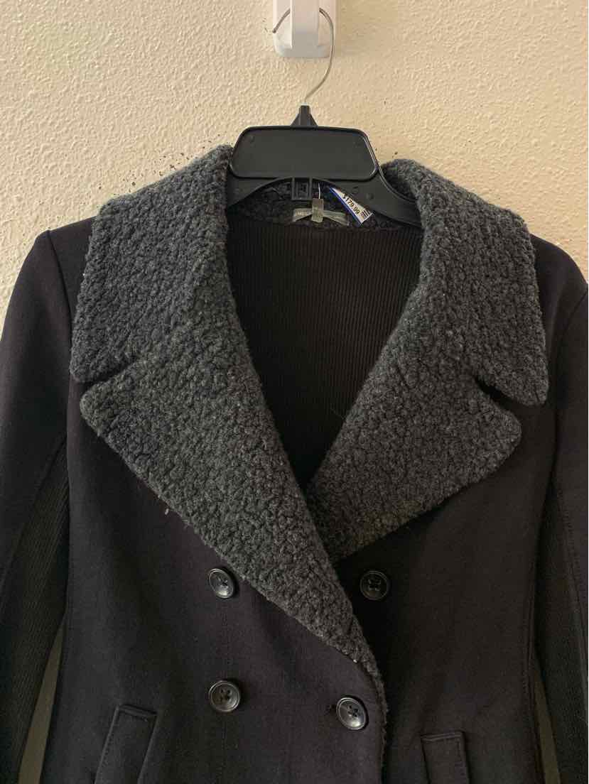 James Perse Black and Grey Size 1 Coat