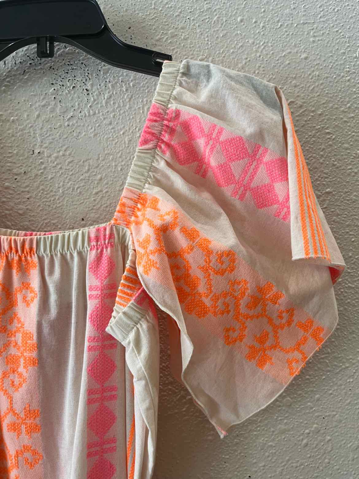 Vilagallo cream and pink Size 36 Dress
