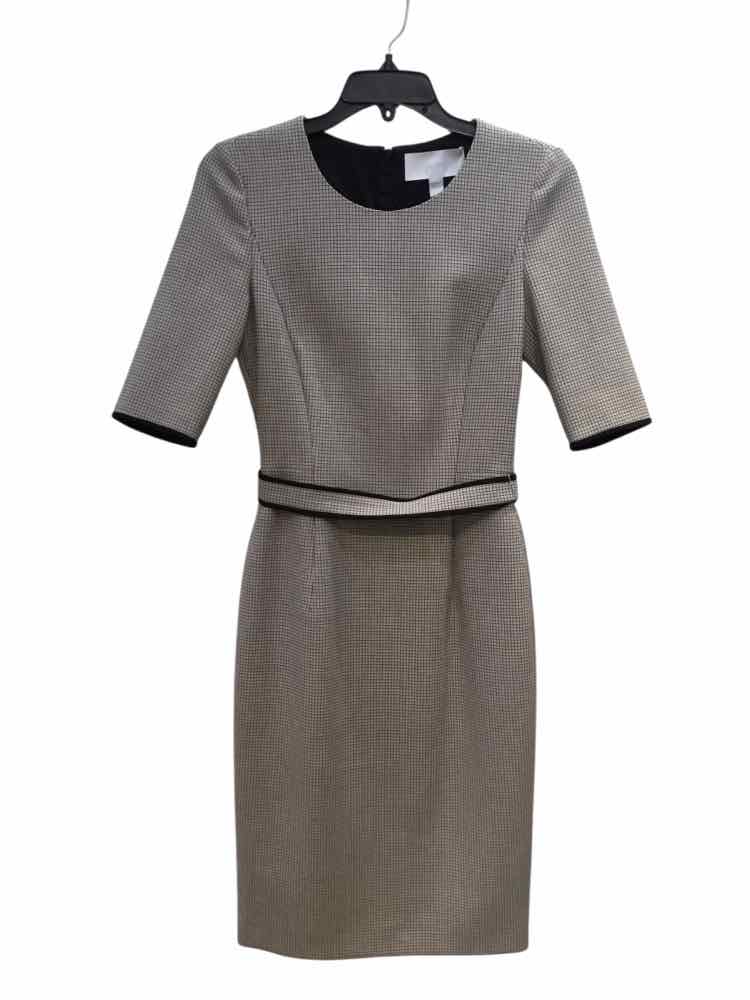 Boss Hugo Boss Gray Size 0 Dress