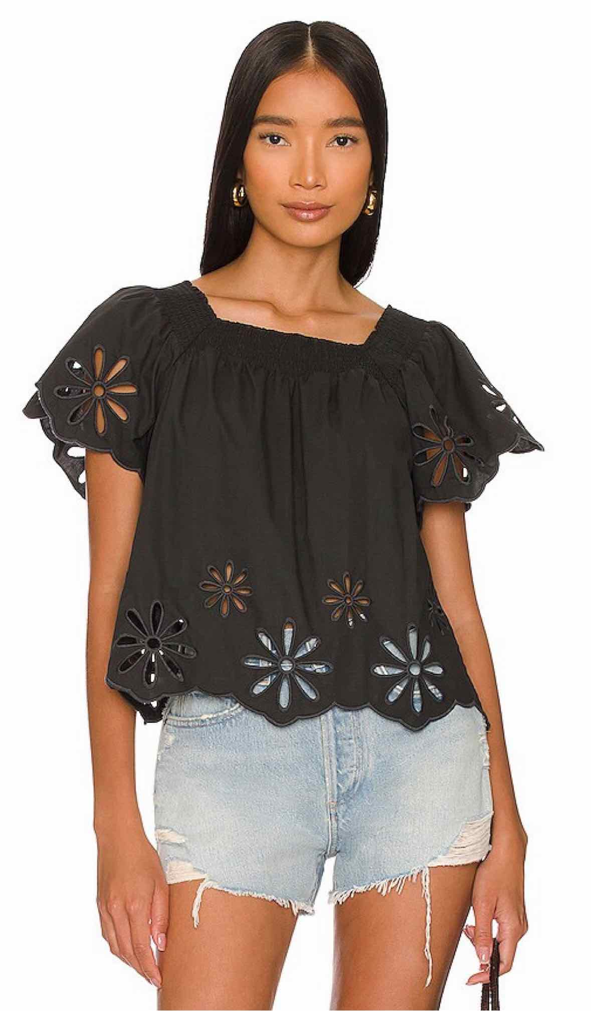 Rails Black Size S Shirt