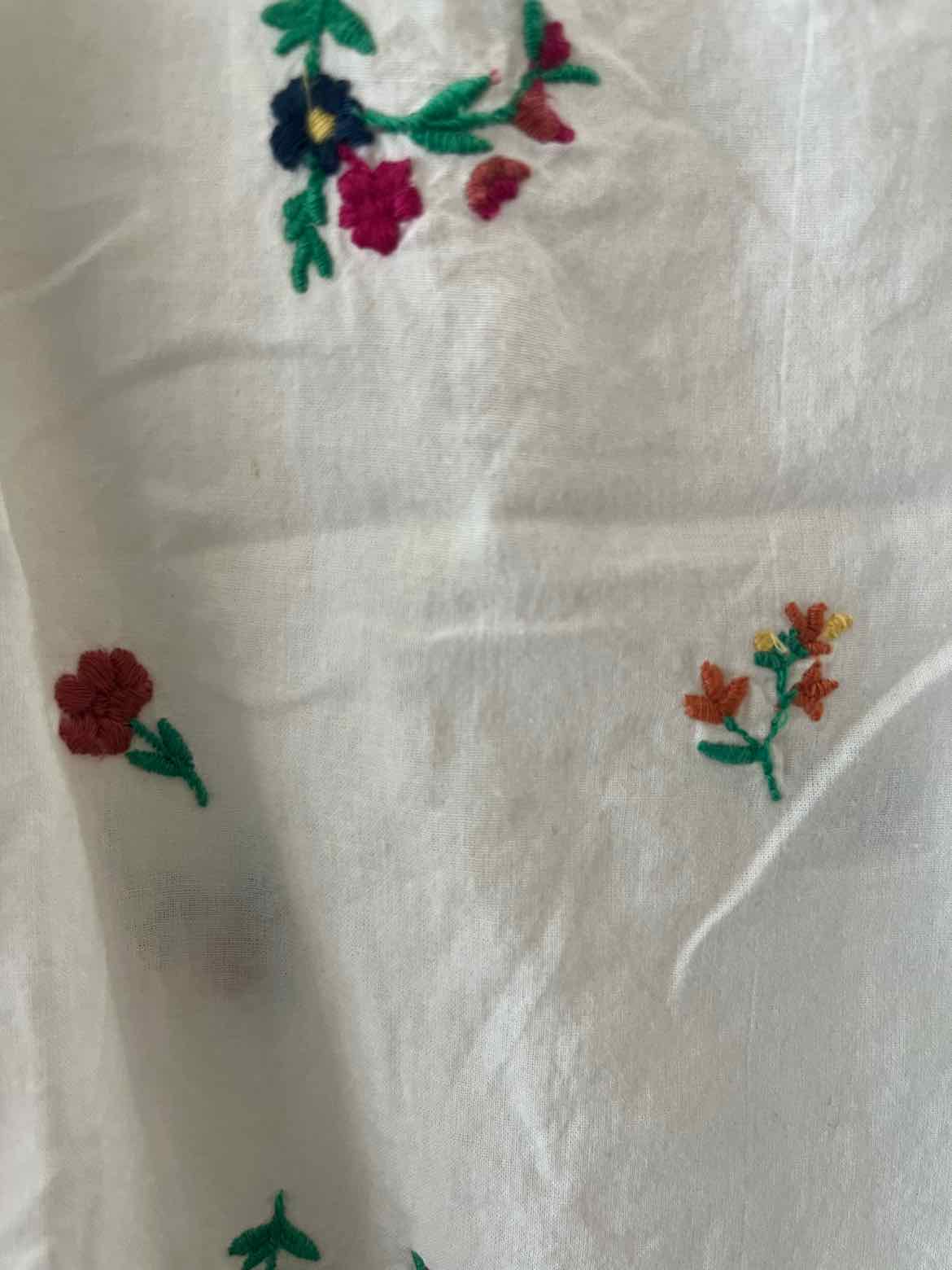 Sezane White Multi Size 38 Shirt