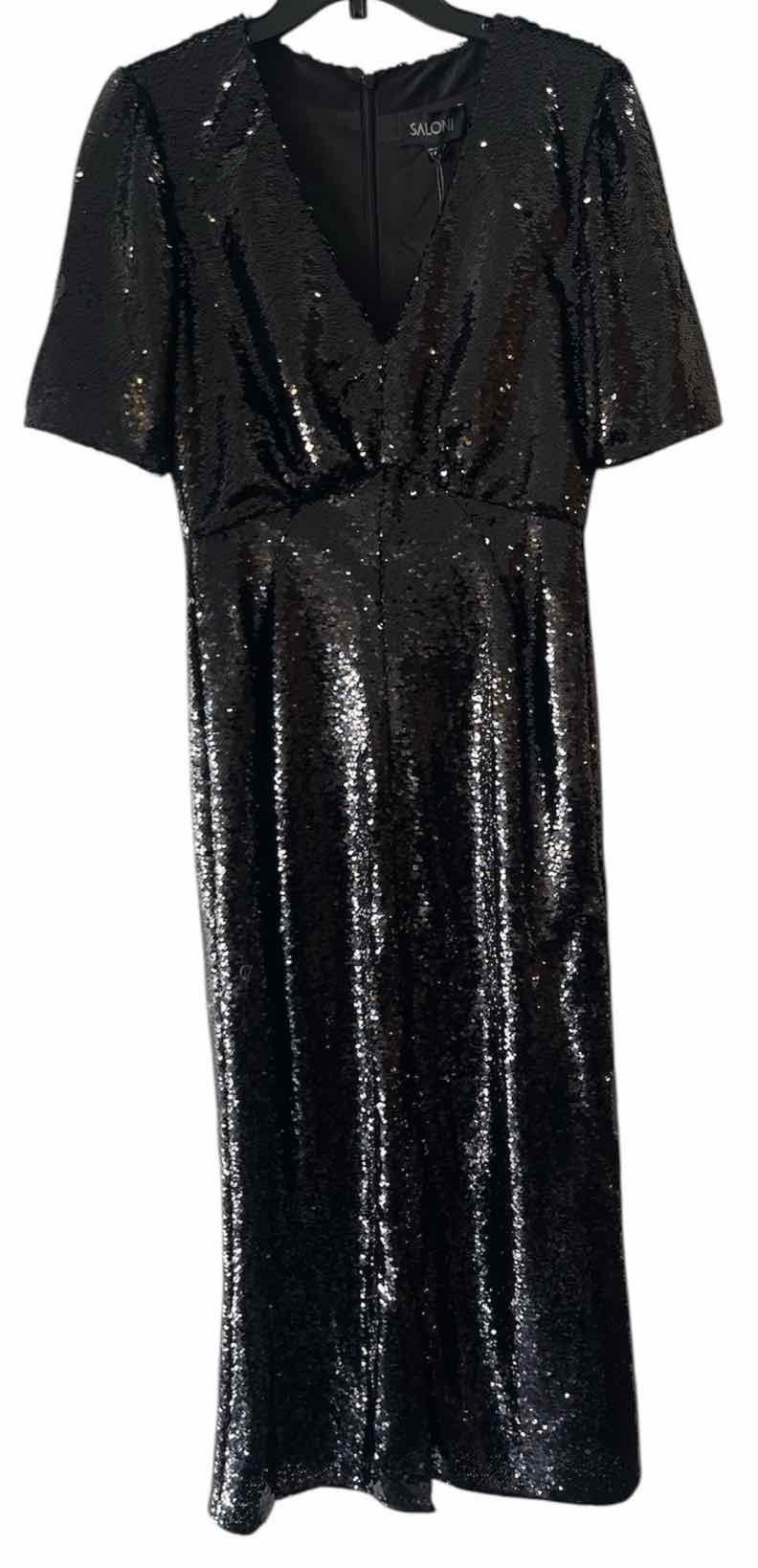 Saloni Black Size 10 Dress