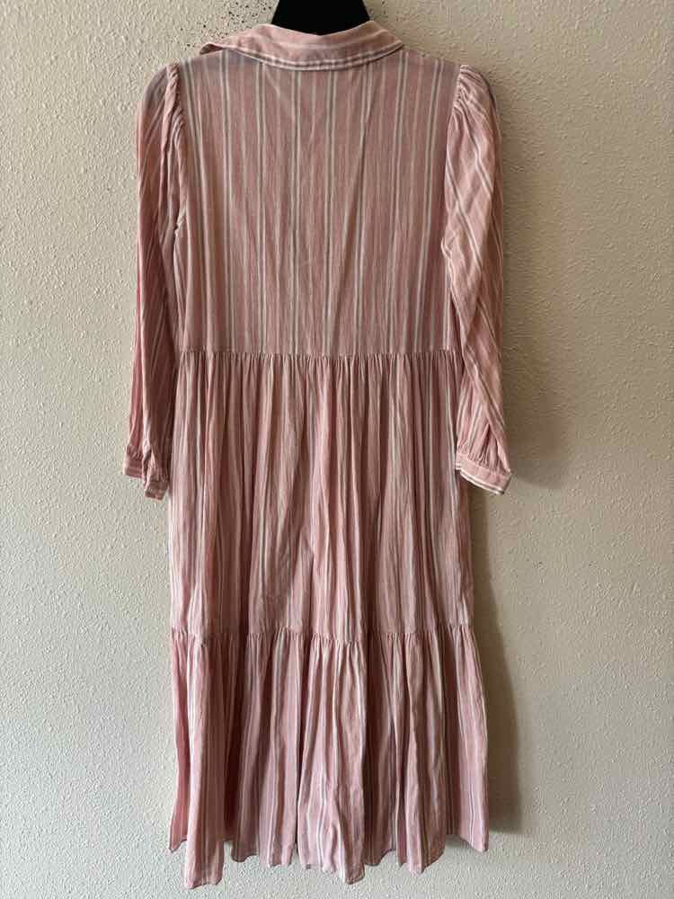 Sundays Pink and White Size S Dress
