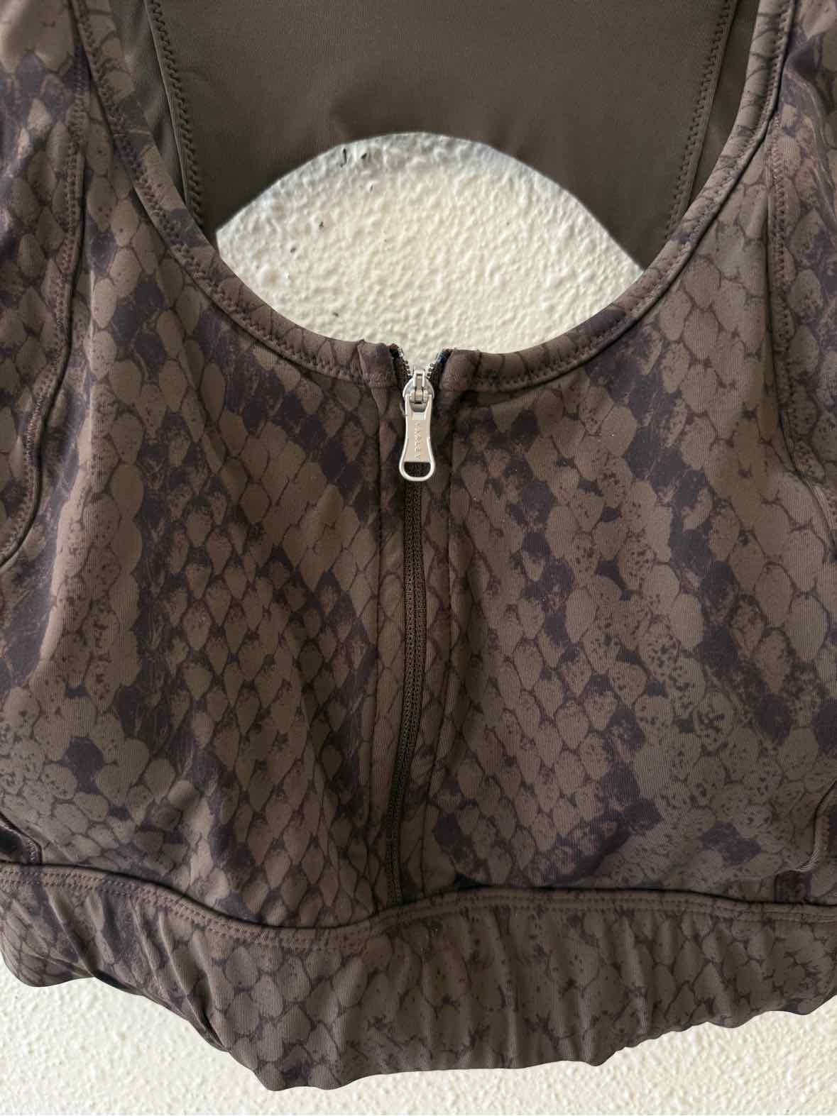 Varley Brown Size M Sports Bra