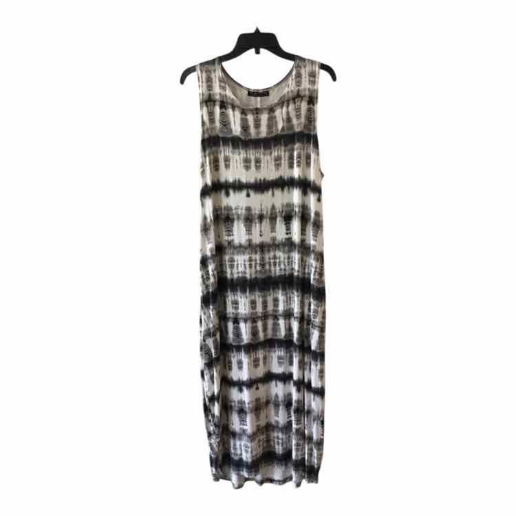 Bryn Walker White and Grey Size XL Dress