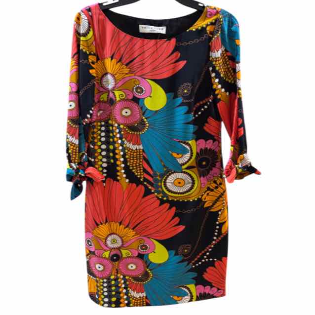 Trina Turk Black Multi Size No Label Shirt