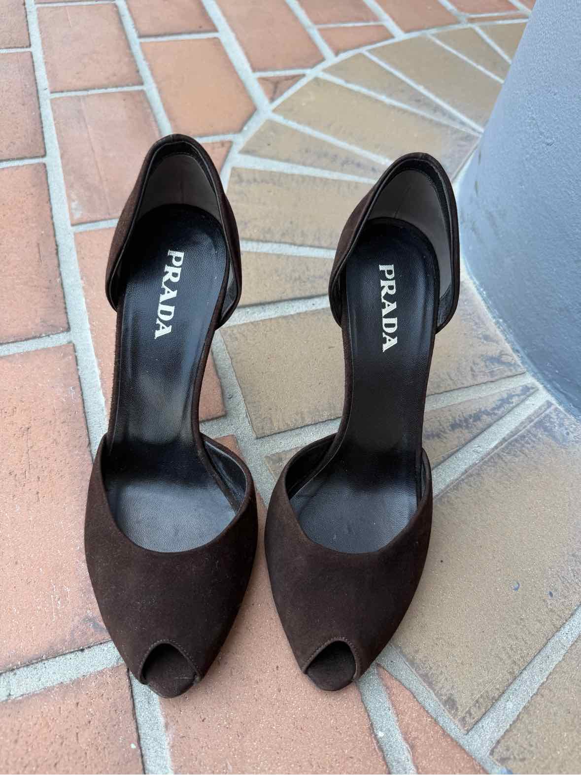 Prada Brown Size 37 1/2 Shoes