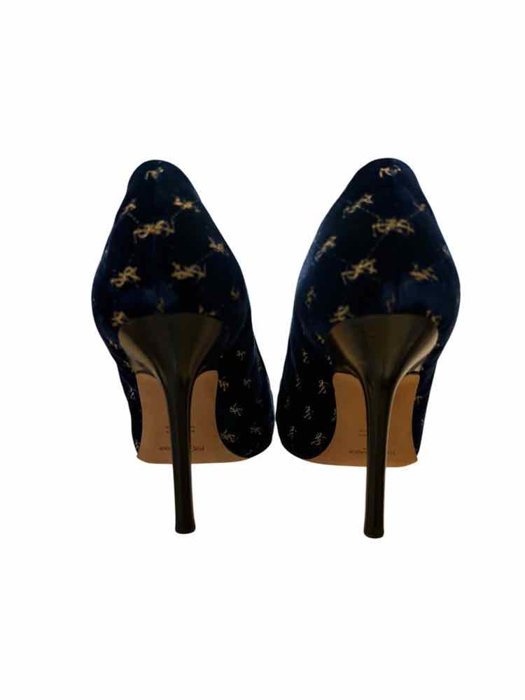 Saint Laurent blue and gold Size 38.5 Shoes