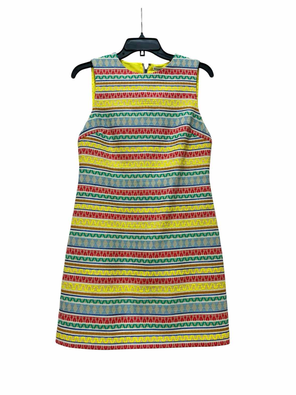 alice + olivia Yellow Multi Size 6 Dress
