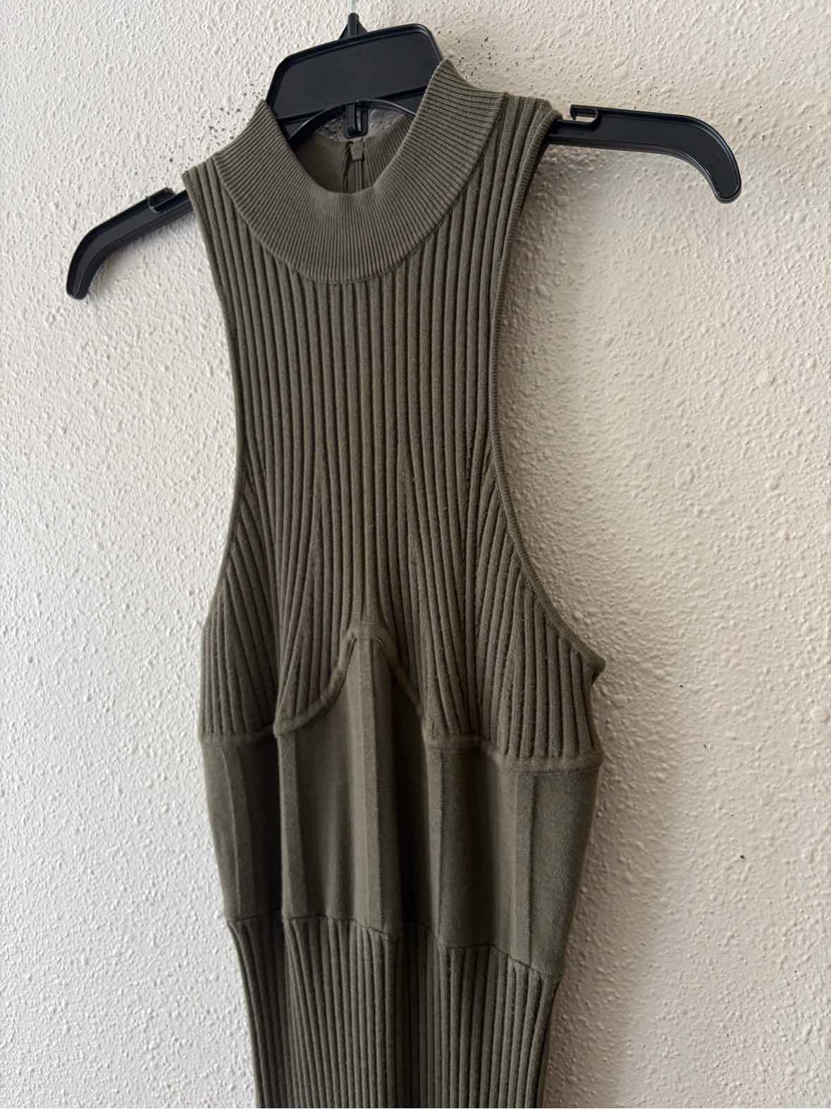 Andrea Iyamah Olive Size S/M Dress