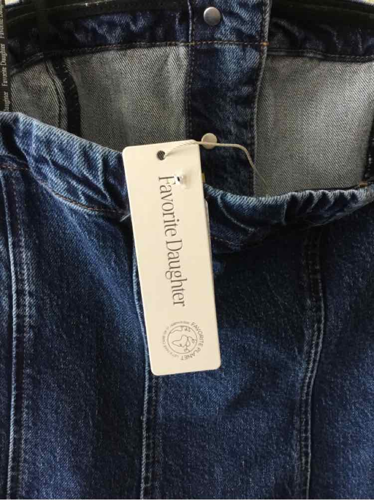Favorite Daughter Dark Wash Size 6 Bustier