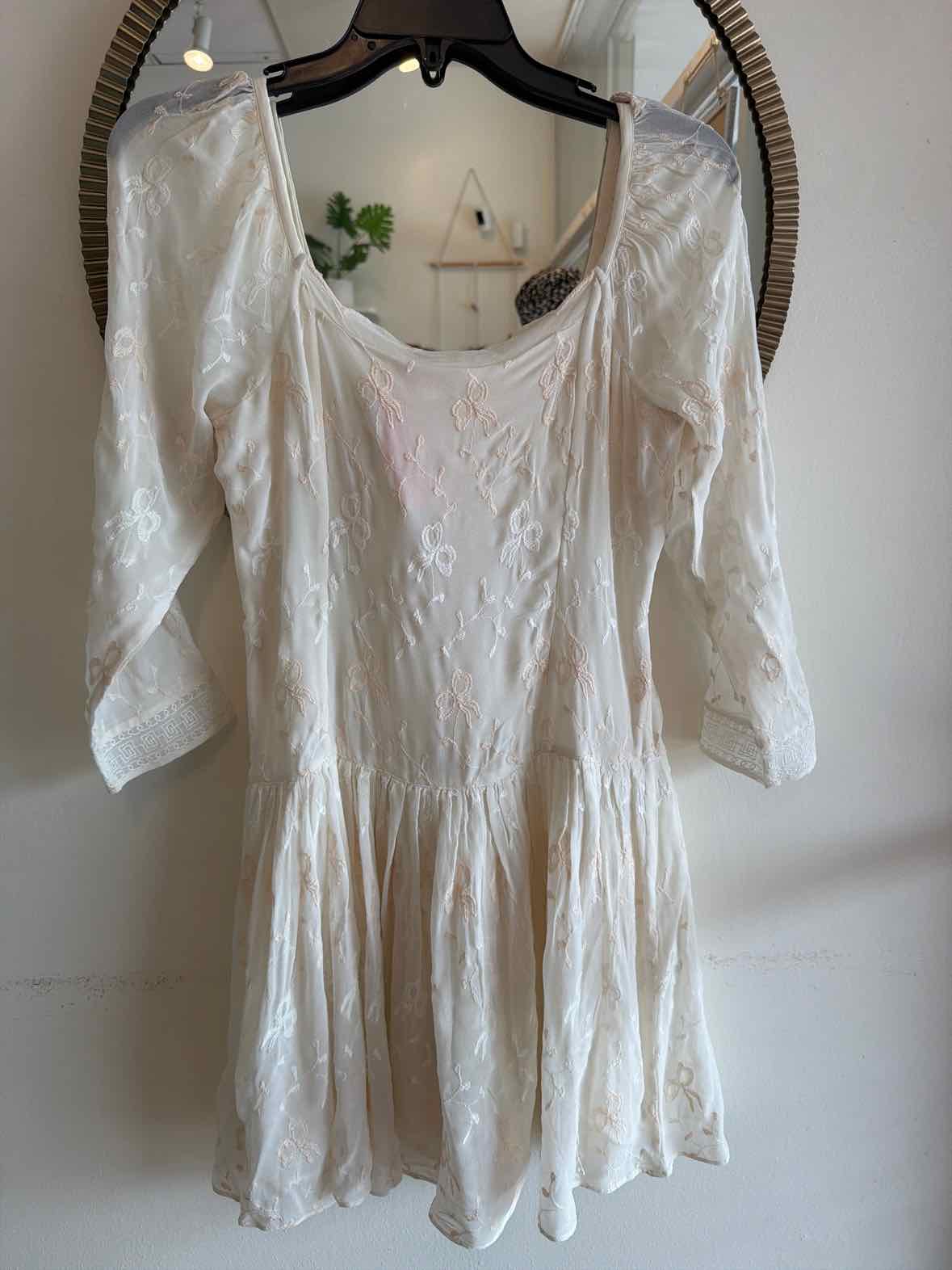 LoveShackFancy Cream Size 2 Dress