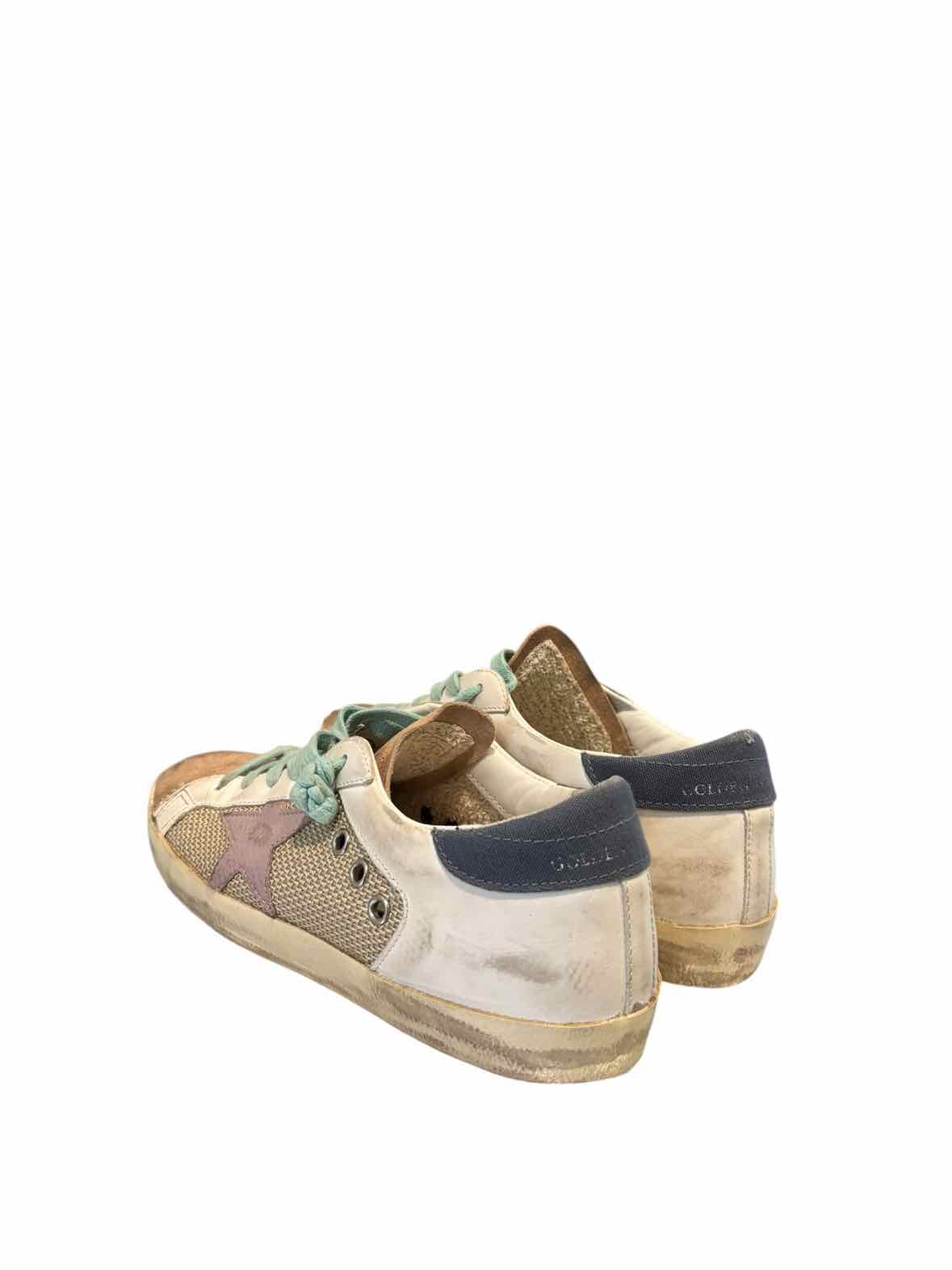 Golden Goose Beige Multi Size 37 Shoes