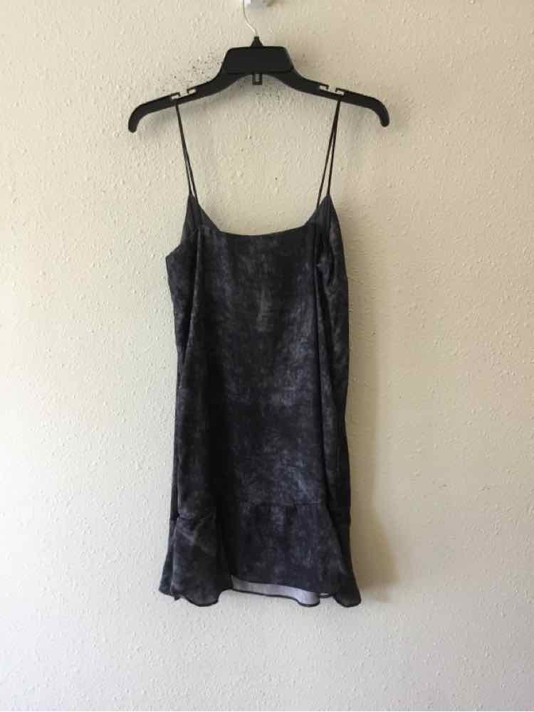 Olivaceous Black and Grey Size S Dress