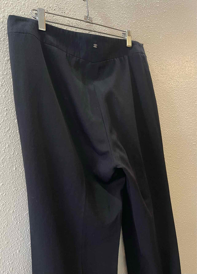 Chanel Black Size 46 Pants