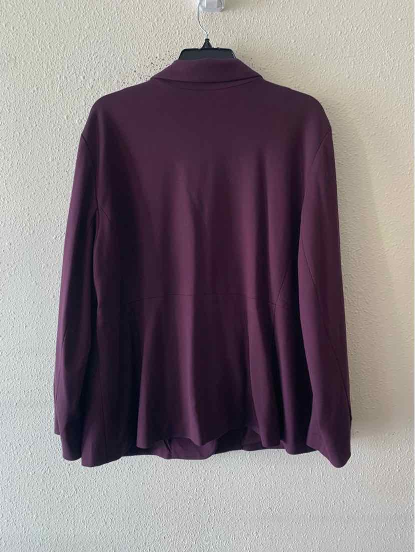 j.jill Plum Size XL Blazer