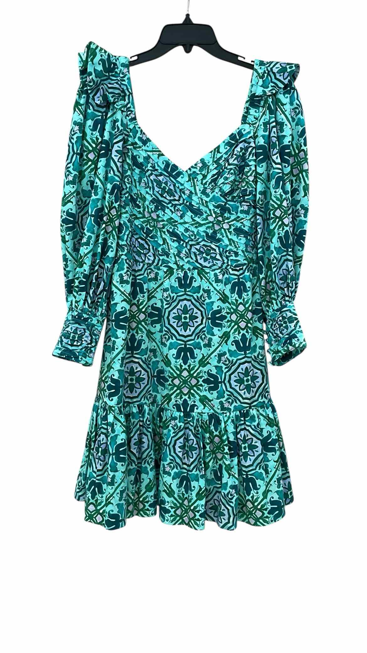 Atelier 1756 Colombia Teal/Purple Size S Dress