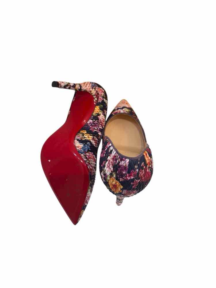 Christian Louboutin navy multi Size 39 Shoes