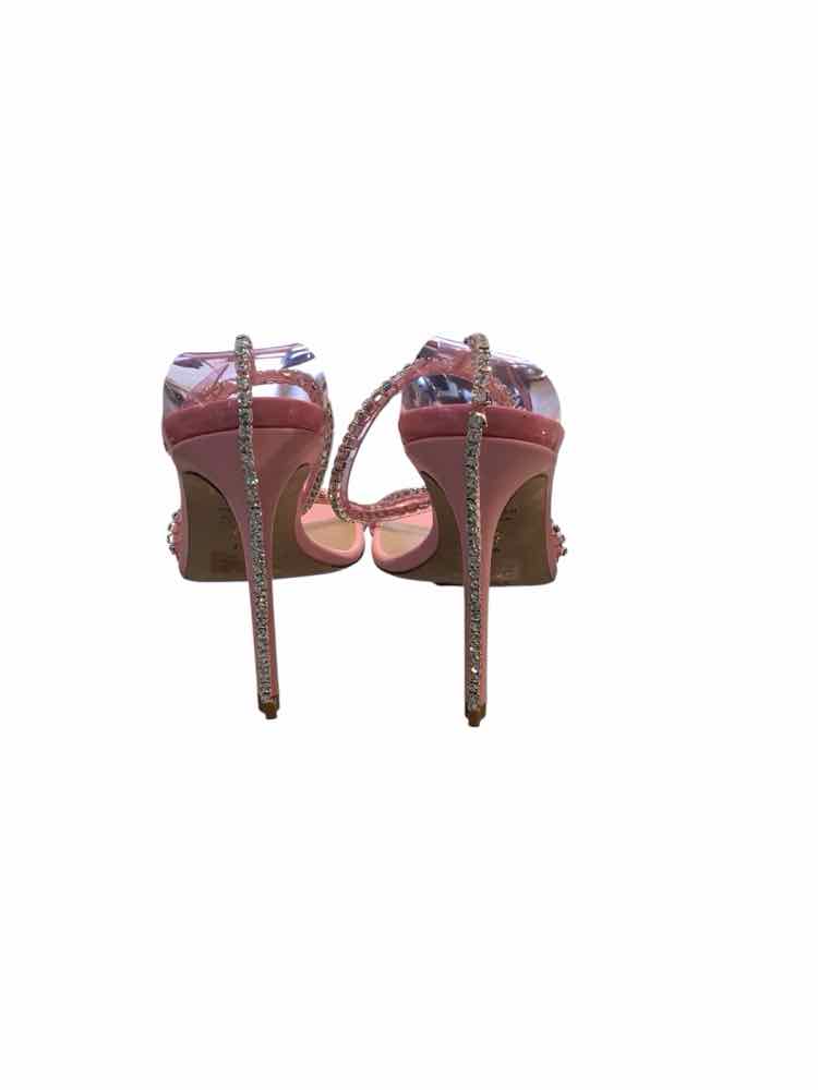 Stuart Weitzman Pink and Silver Size 7 1/2 Shoes